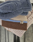 Teddy-Fäustlinge blau, One Size