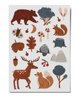 Kindertattoos Waldtiere
