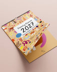 Familien-Kalender 2027 mit Poster + Aufklebern
