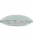 Outdoor-Kissenhülle Millie Ruffle gestreift blau, 50 x 50 cm