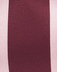 Clutch Streifen rosa-aubergine, 30 x 10 x 22 cm