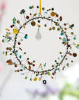 Funkelkranz bunt, ca. 20 cm
