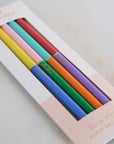 Slim Pens Vierer-Set, Duo-Ton Regenbogen
