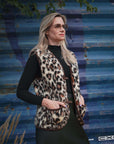 Wollweste Leopard