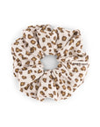 Haargummi mit Leopardenmuster beige