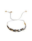 Perlenarmband Leopardenmuster