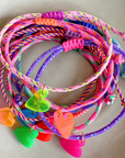 Armband Lume Charms - Herz blau