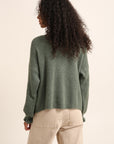 Alpaca-Cardigan khaki, One Size