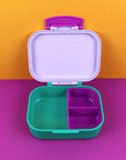 Lunchbox Smile flieder/grün/violett