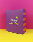 Lunchbox Stripes violett/rot/flieder