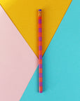 Bleistift Stripes koralle/lila