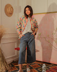 Patchwork-Sonnenjacke, One Size