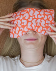 Augenkissen orange-pink