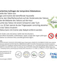 Kindertattoos Wilde Tiere bunt