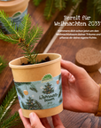 Weihnachtsbaum aus dem Becher