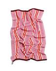 Frottier-Handtuch rosa Streifen, 50x70 cm