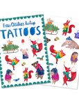 Kindertattoos Winter&Weihnachten bunt