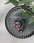 Ohrringe Hoops bunt gemustert