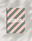 Postkarte - fröhliche Weihnachten