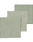 Geschirrtücher 3er Set grün, 28x28 cm