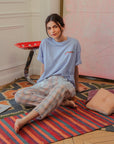 T‑Shirt Gelateria blau, One Size