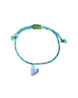 Armband Lume Charms - Herz neonblau