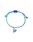 Armband Lume Charms - Herz neonblau