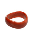 Resin-Armband rostrot, Ø ca. 6.7 cm