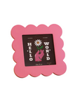 Bilderrahmen Blütenblatt rosa, 15x15 cm