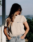 T-Shirt coffee lovers club creme