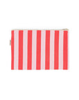Allround-Tasche Streifen rosa-rot, 30x21 cm
