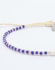 Perlenarmband Mutiara marine-orange