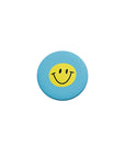 Button Smile mint, 32mm