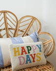 gefülltes Kissen HAPPY DAYS, 20 x 30 cm