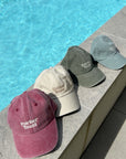 Cap mit Stick zuckerbunt vintage beige, One Size