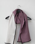 Musselin Schal Anouk aubergine