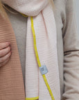 Musselin Schal Anouk rosa