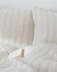 Musselin Kissenbezug Fina beige