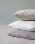 Musselin Kissenbezug Hilla taupe