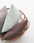 Musselin Kissenbezug Hilla taupe