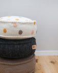 Filzpouf Olle schlamm, 40x40x16 cm