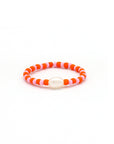Perlen-Stretchring Mutiara, rosa-orange