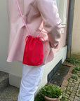 Sling Bag rot-rosa, 20 x 18 x 5 cm