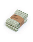 Geschirrtücher 3er Set grün, 28x28 cm