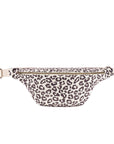 Gürteltasche mit Leopardenmuster beige