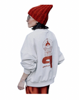 Sweatshirt YOGA creme - NUR AUF VORBESTELLUNG