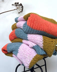 Cardigan bunt gestreift