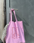 Tragetasche NOT MY CIRCUS rosa, 54x48x14 cm