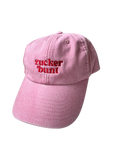 Cap mit Stick zuckerbunt vintage dusky pink, One Size