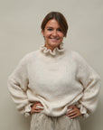 Pullover creme, One Size